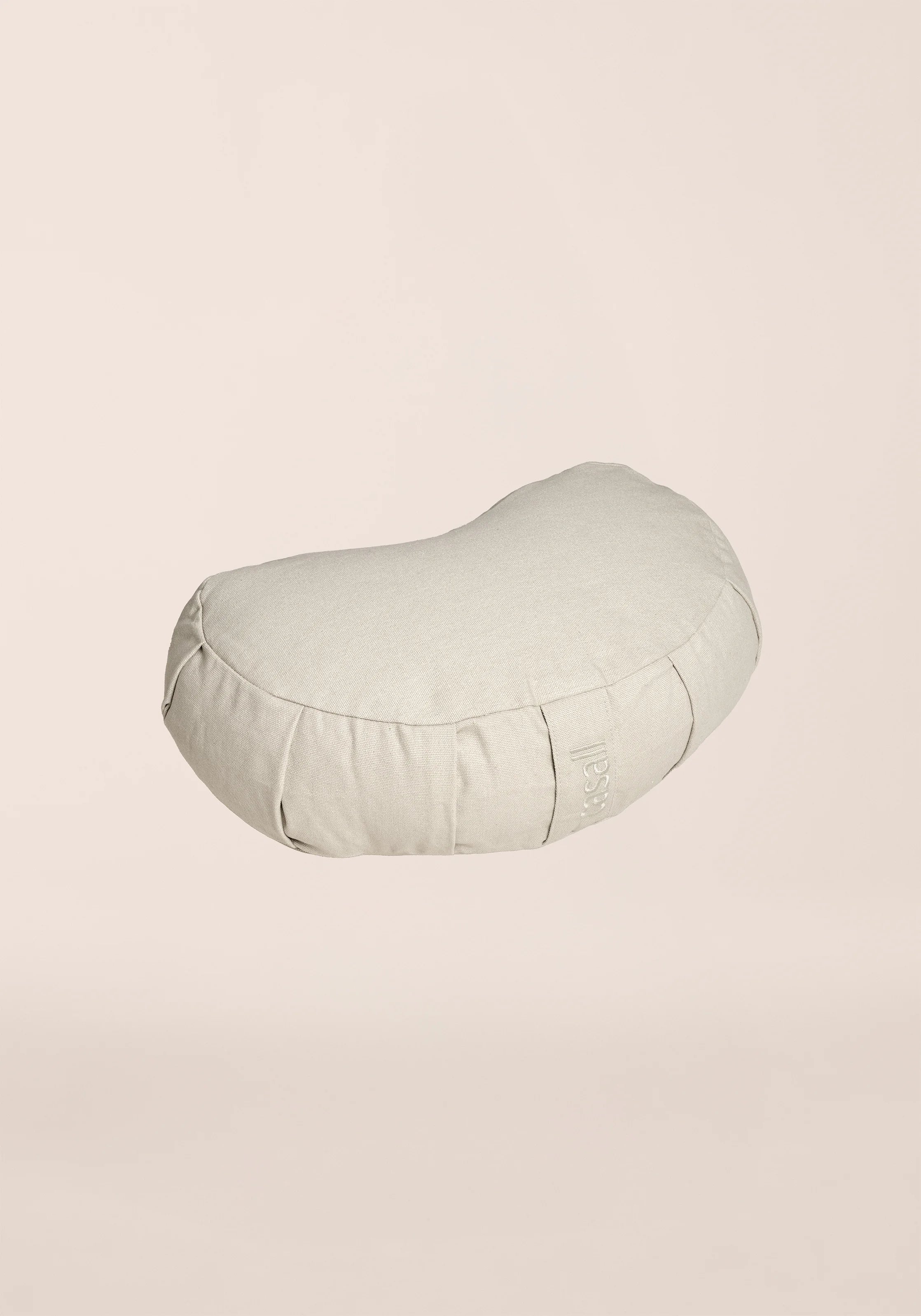 Casall Meditation Pillow Half Moon fodera beige cotone