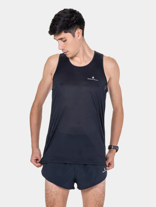 Ronhill Core Vest canotta running nera traspirante