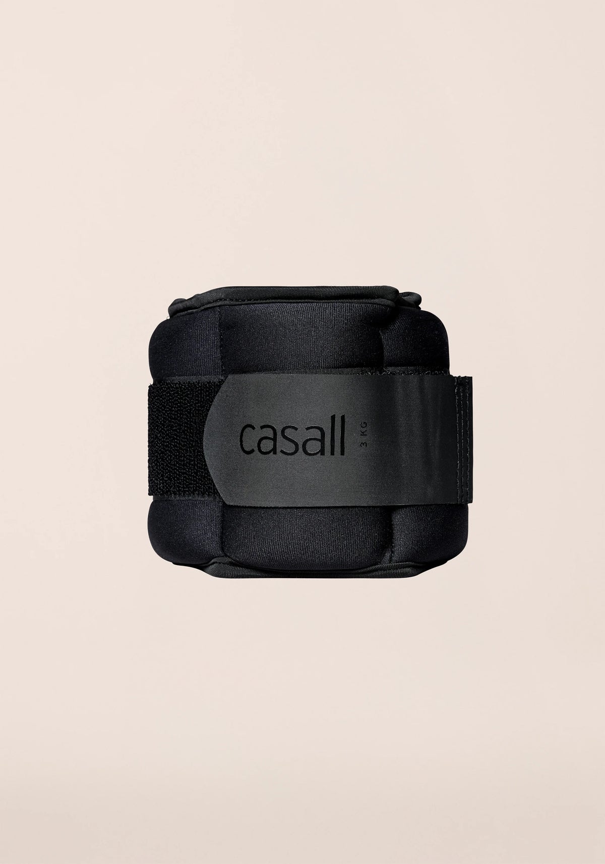 Casall Ankle Weight Cavigliera Nera 3 kg singolo traspirante