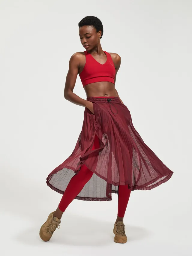 Lucas Hugh Stealth reggiseno sportivo rosso L traspirante
