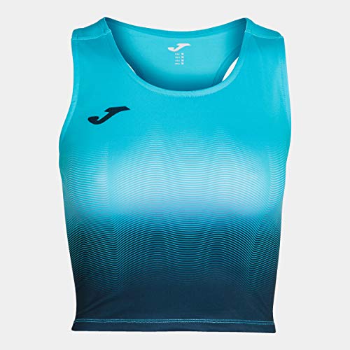 Joma Elite VII top running donna rosa fluo M impermeabile