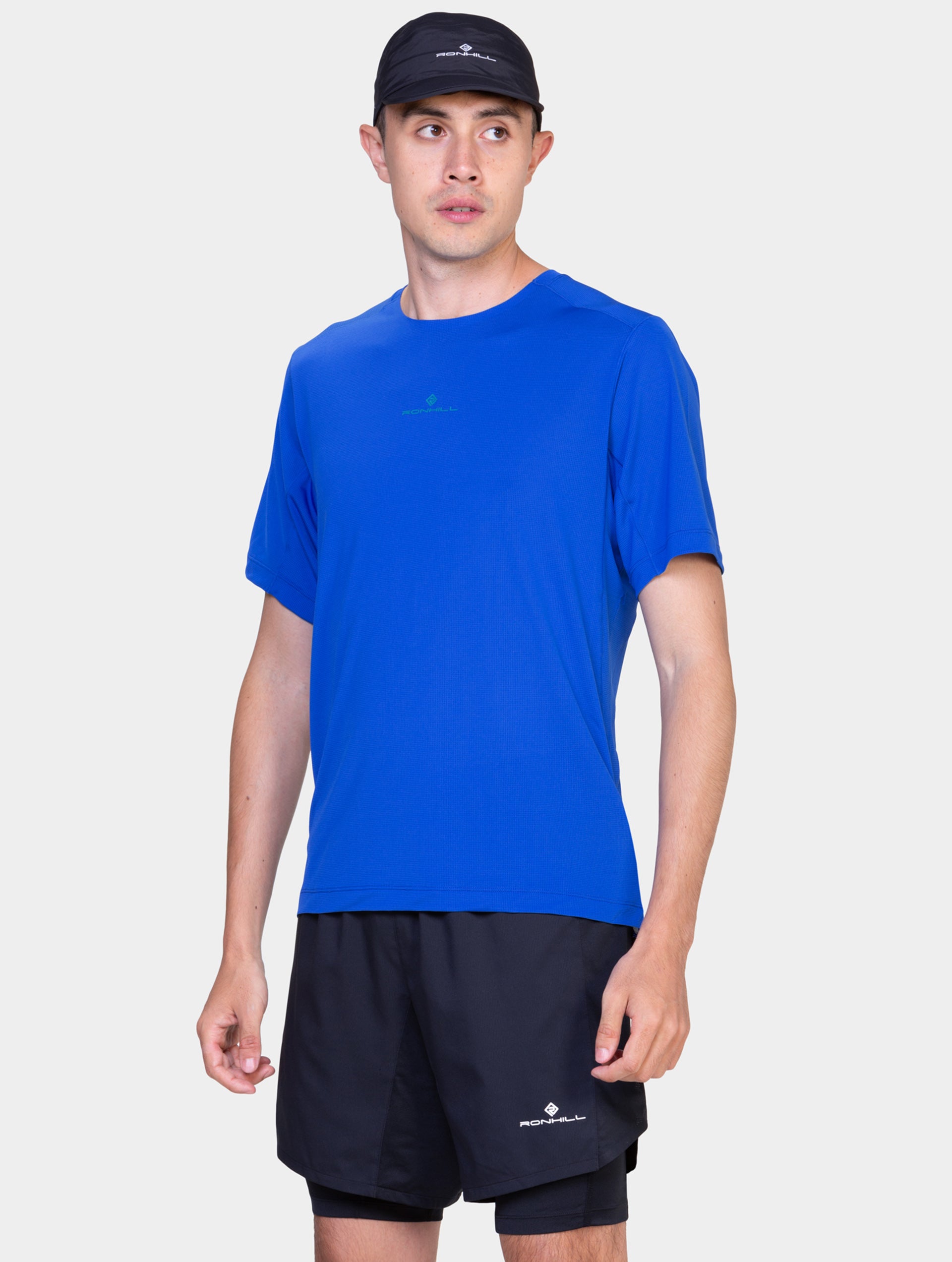 Ronhill Tech S/S Tee maglietta running verde