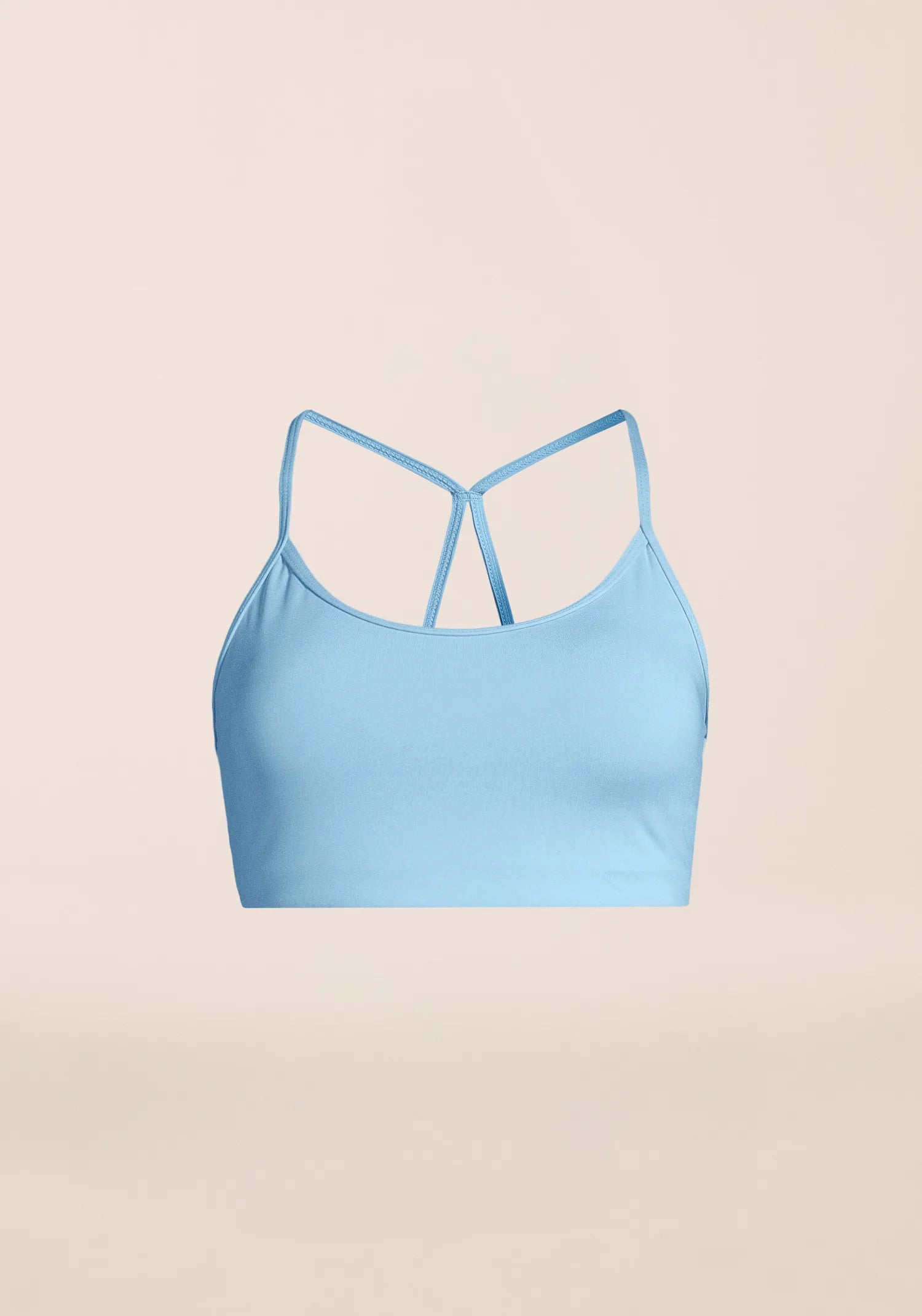 Casall Sleek Strappy reggiseno sportivo Blue Lagoon medio