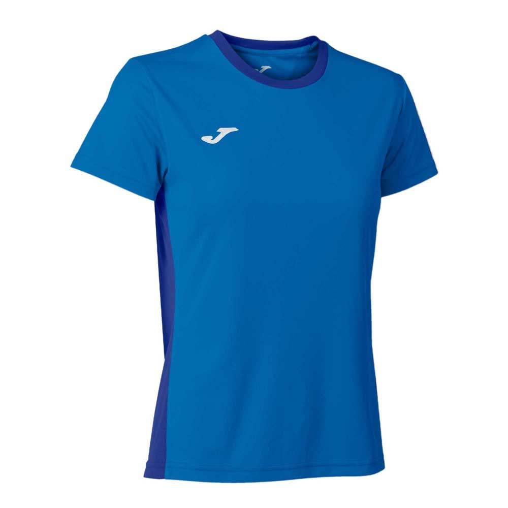 Joma Winner II maglietta donna azzurro manica corta