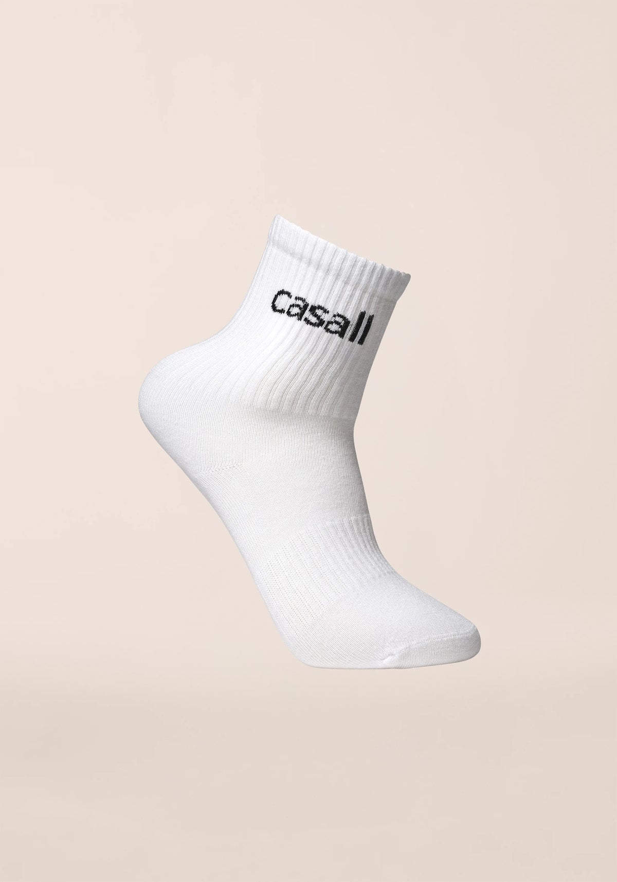 Casall Low-Cut Tube Sock Calzini Corti Bianchi 2 Paia