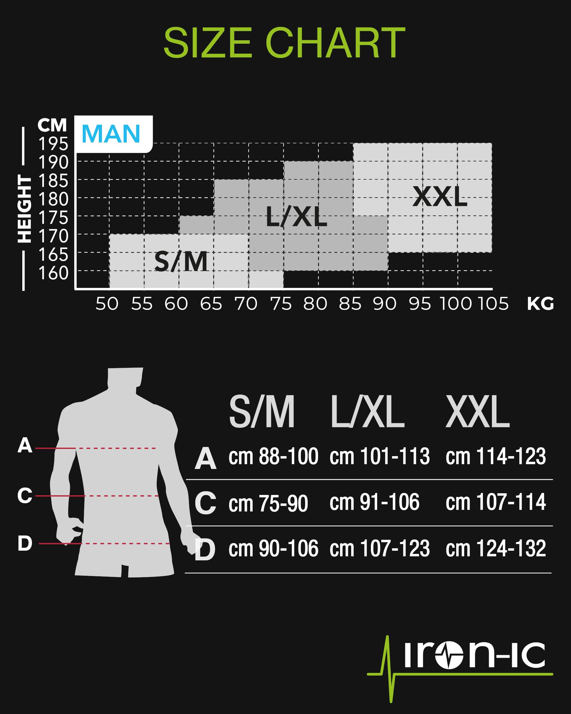 IRON-IC I-Soft 201999 maglia termica uomo XXL warm