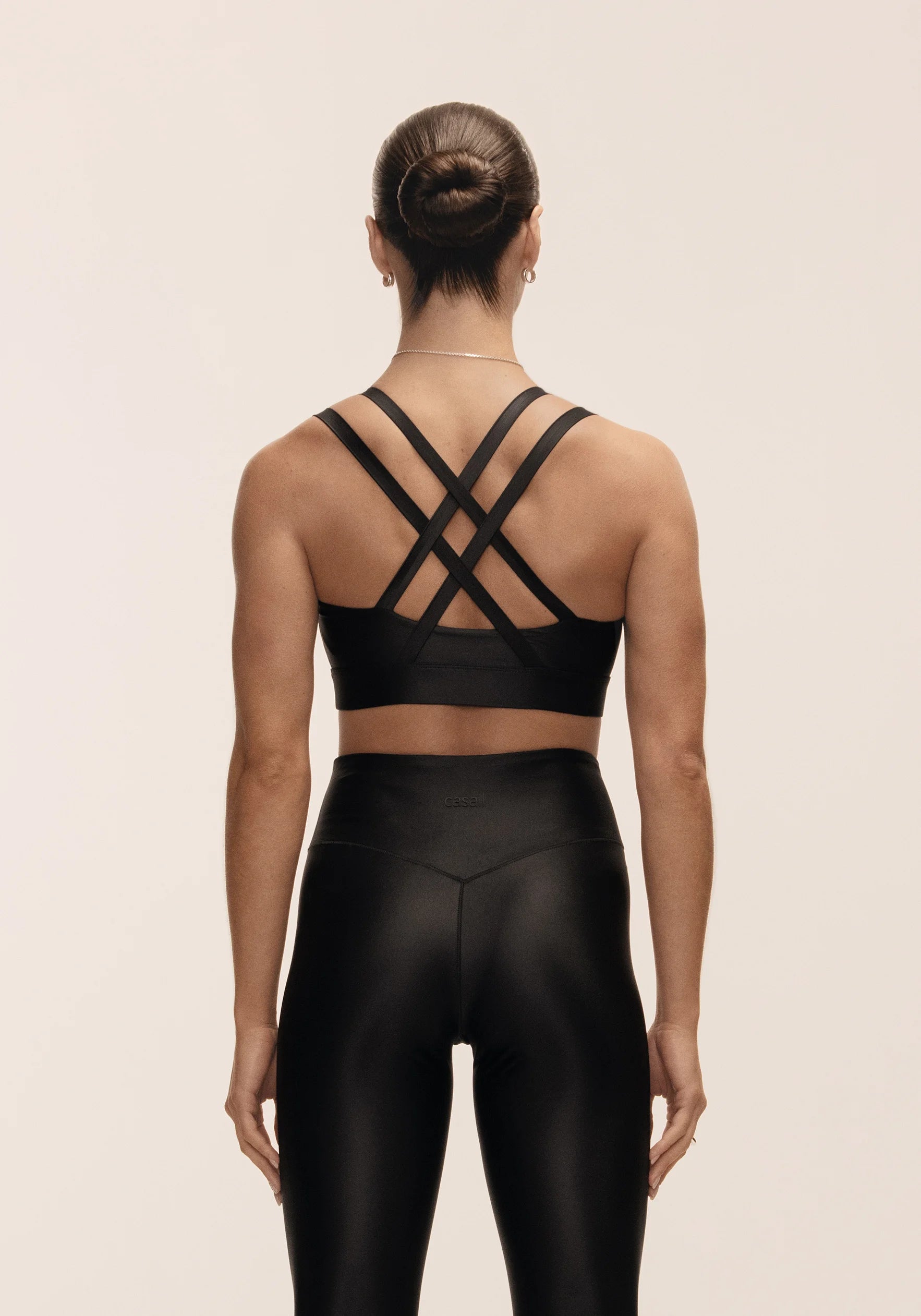 Casall Glitz Sports Bra reggiseno sportivo donna nero