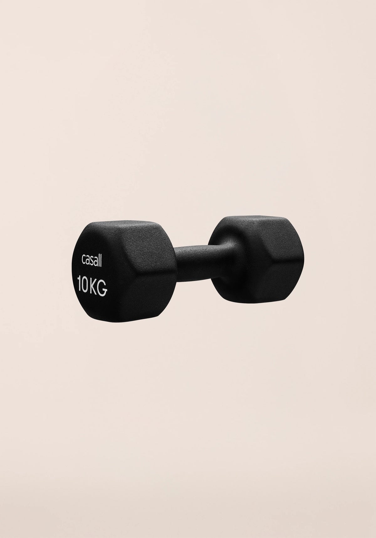 Casall Classic Dumbbell manubrio 10 kg nero/bianco