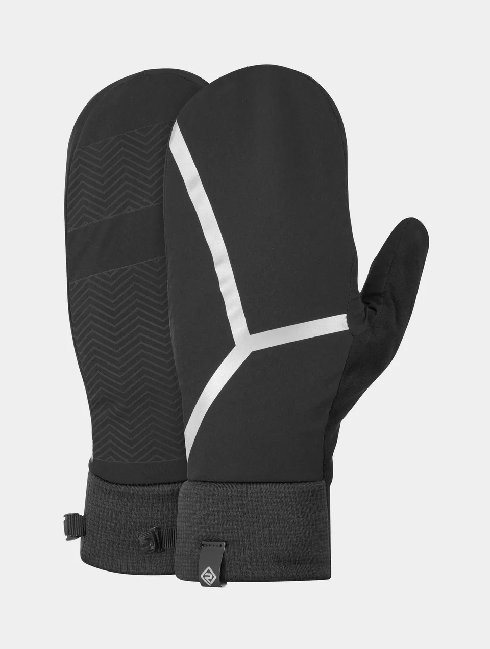 Ronhill Winter Mitt muffole running nere antivento