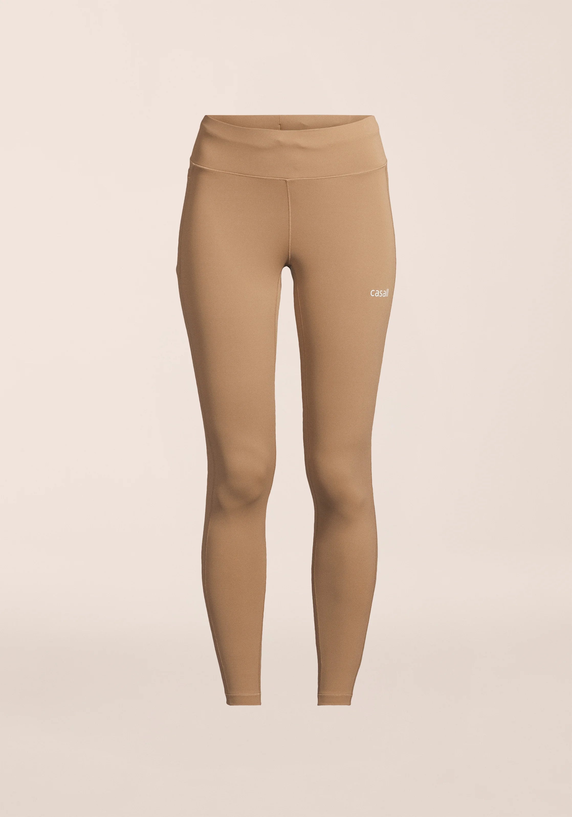 Casall Essential leggings Light Khaki con tasca