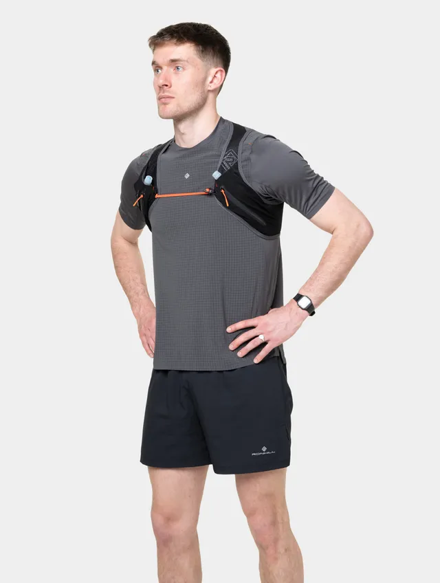 Ronhill Swift 2L gilet running nero 2x250ml traspirante