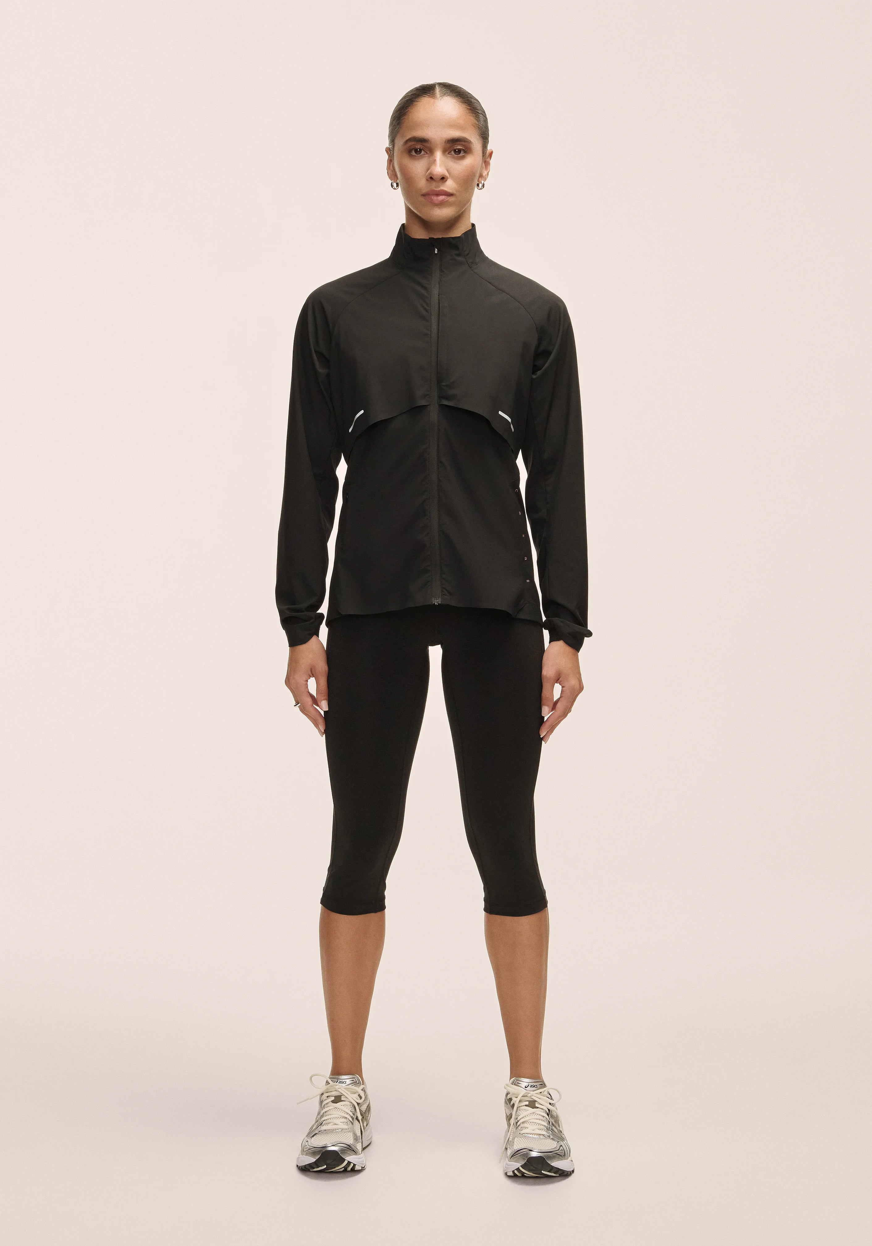 Casall Dynamic giacca antivento nero traspirante