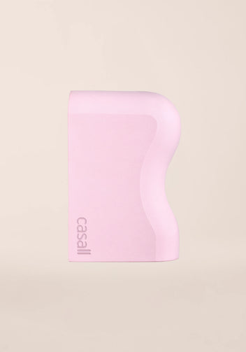 Casall Make Waves blocco yoga Light Pink sagomato