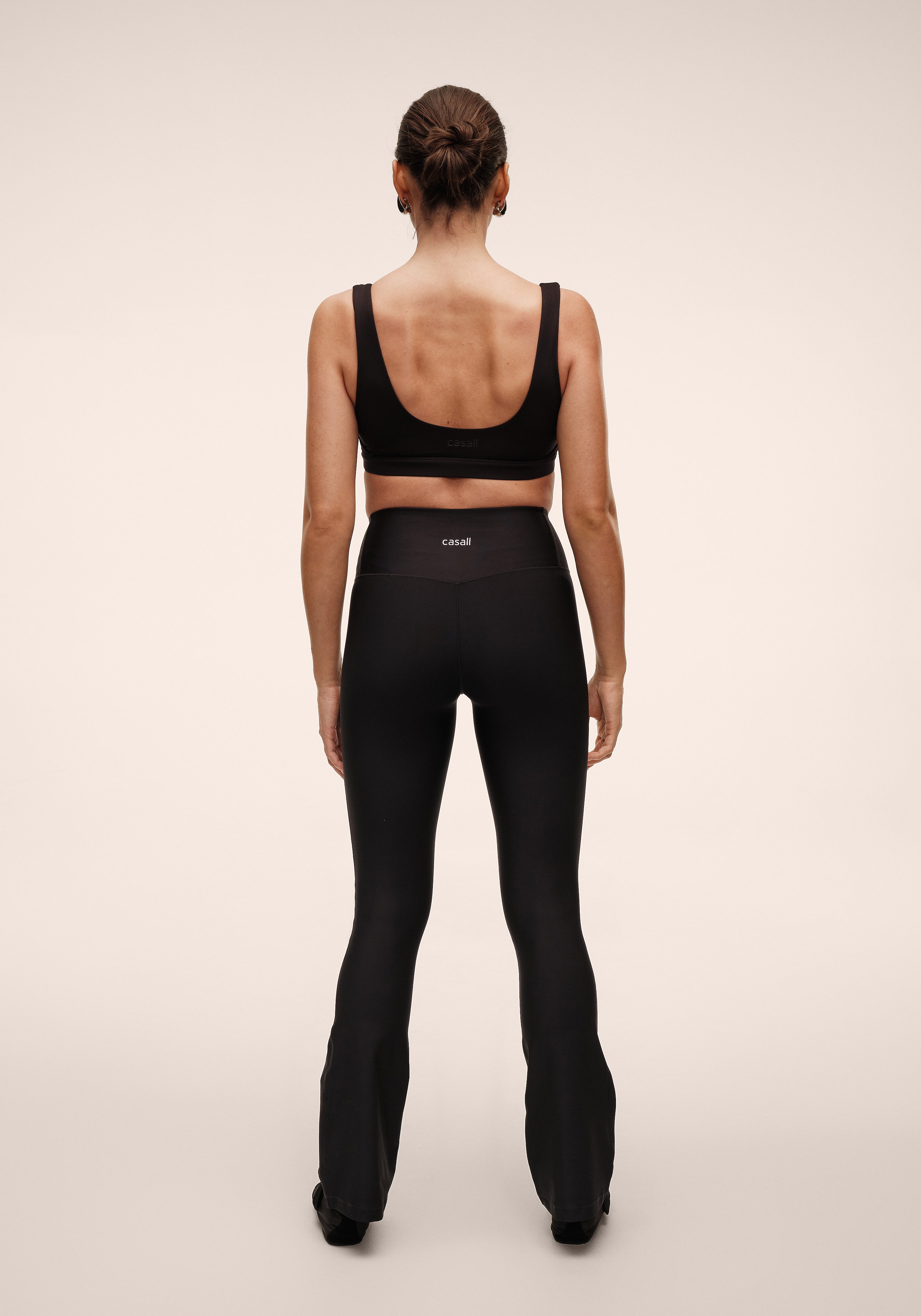 Casall Soft Touch Flared Pants flare neri yoga