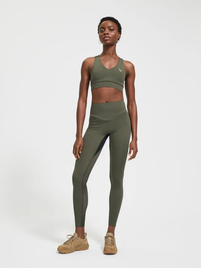 Lucas Hugh Stealth Leggings compressivi verde oliva