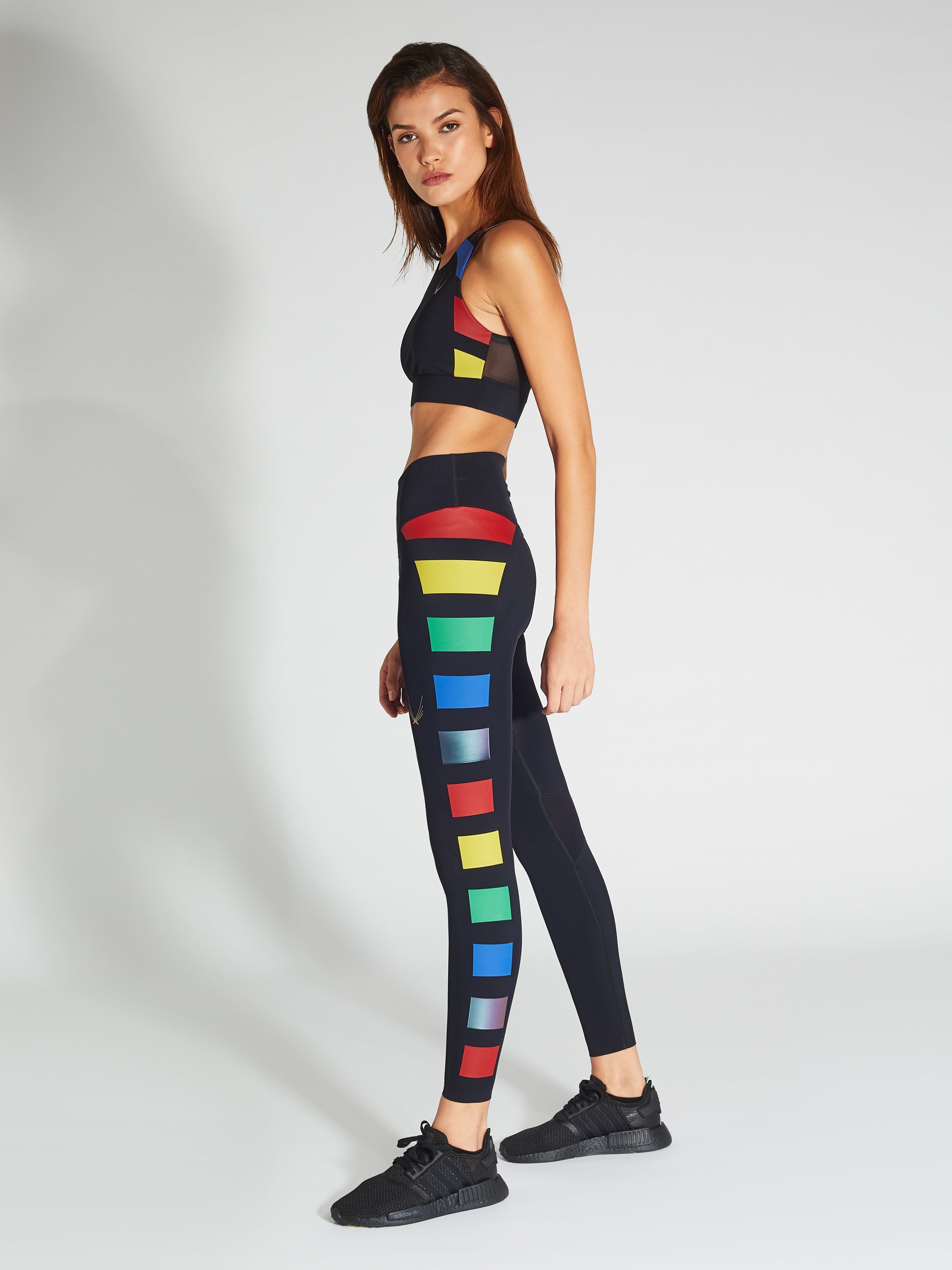 Lucas Hugh Odyssey Leggings neri compressivi