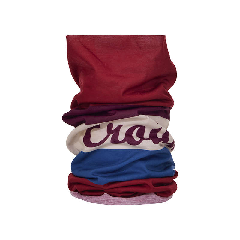 L'Eroica Timo scaldacollo bordeaux poliestere multiuso