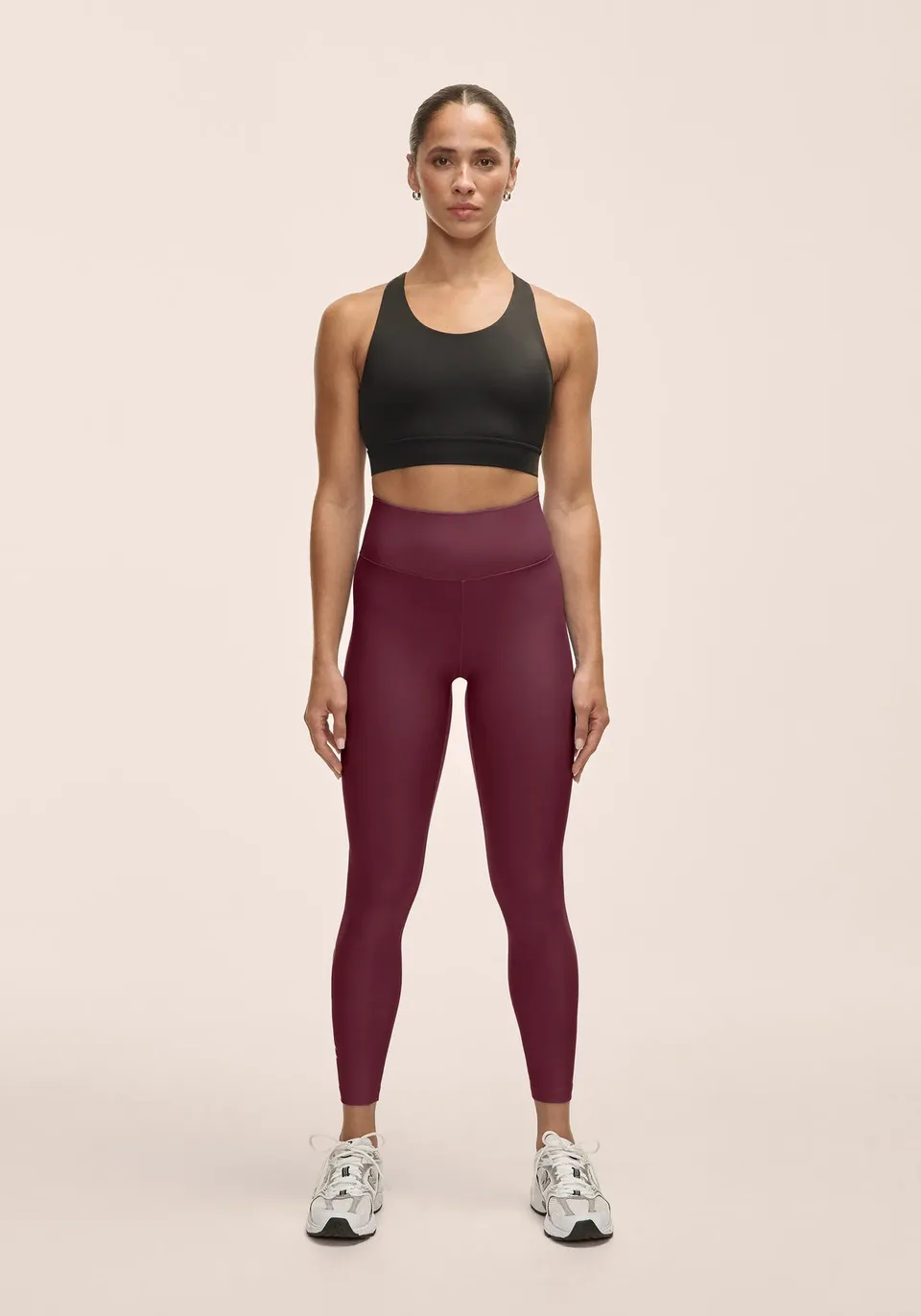 Casall Graphic High Waist leggings Cherry Moon vita alta