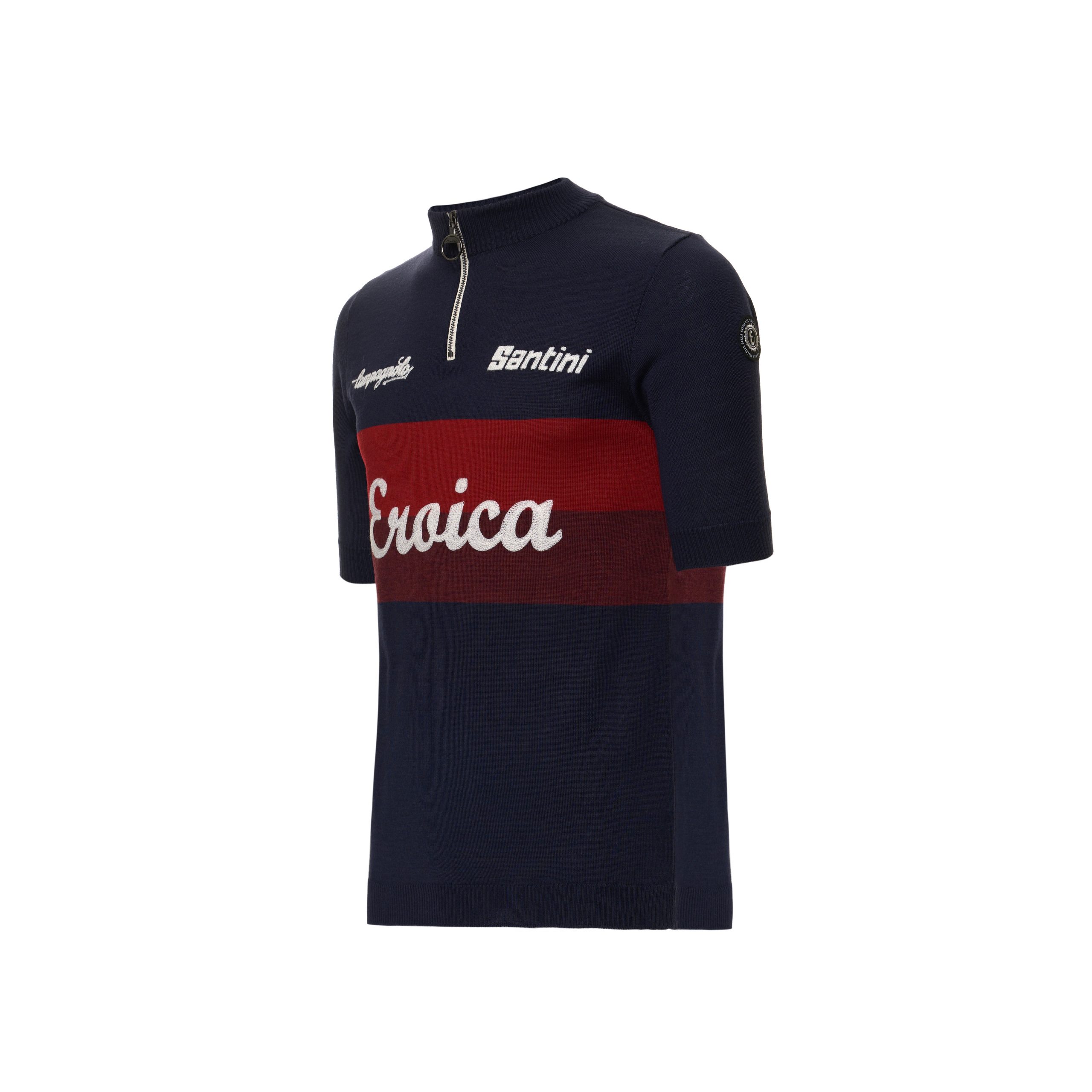 L'Eroica Campagnolo maglia ciclismo lana blu classica