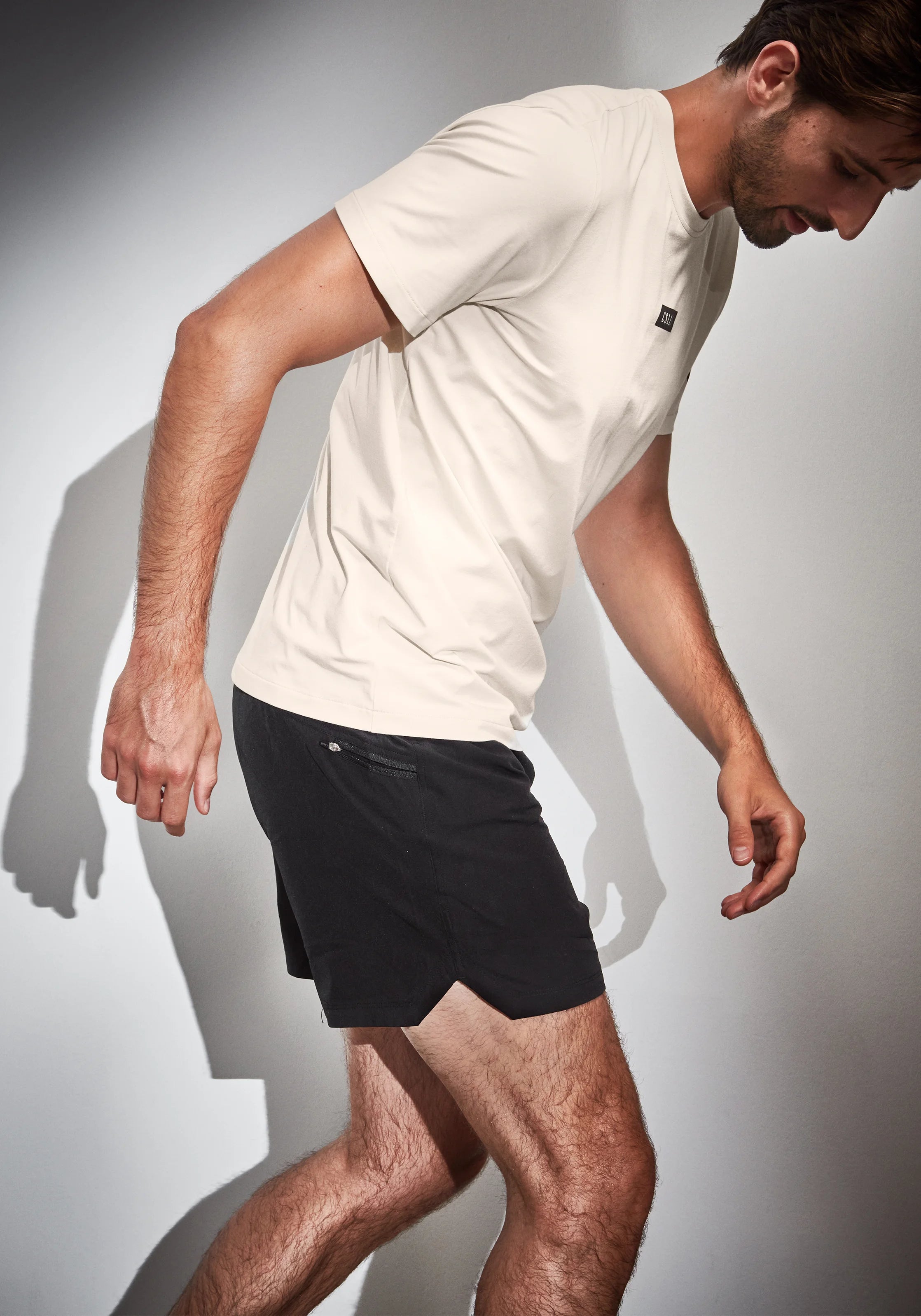 Casall Short Training pantaloncini uomo nero traspirante