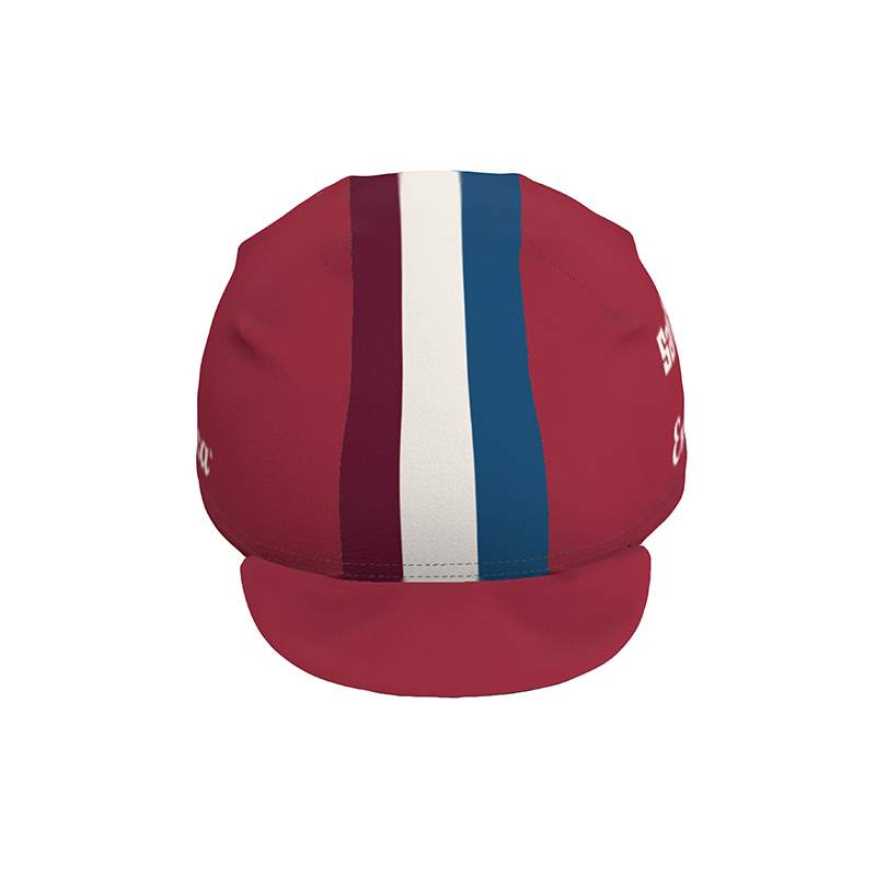 L'Eroica Timo Cappellino Ciclismo Bordeaux Cotone