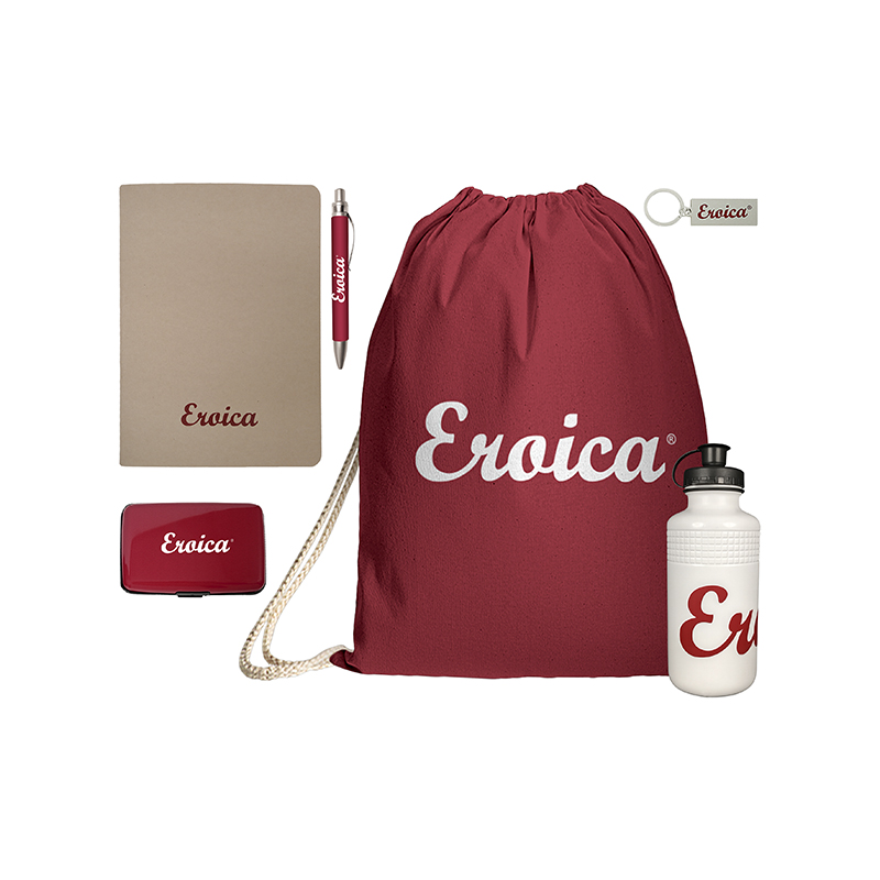 L'Eroica Road to Eroica set da viaggio comodo