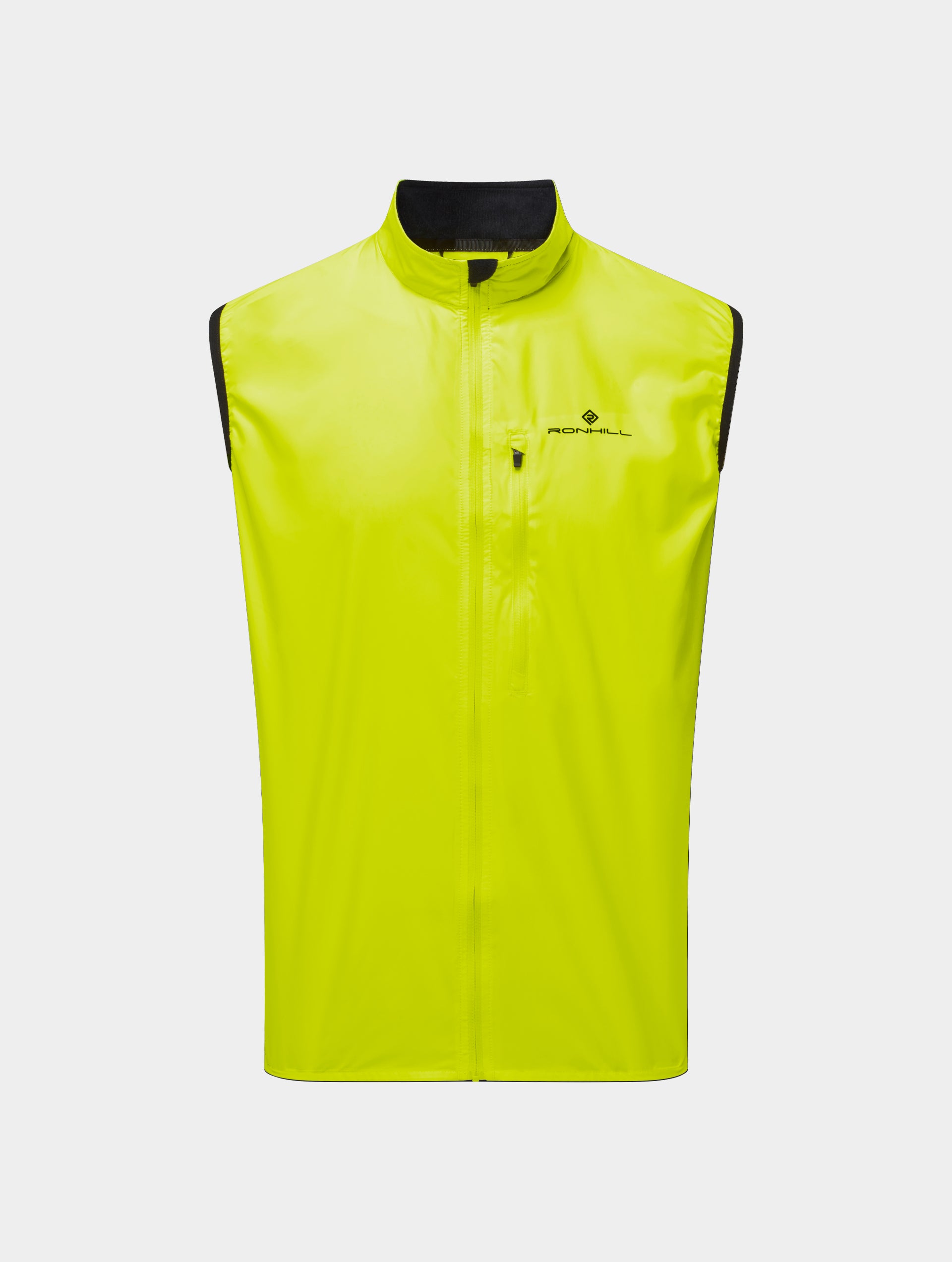 Ronhill Core Gilet running uomo nero/bianco traspirante