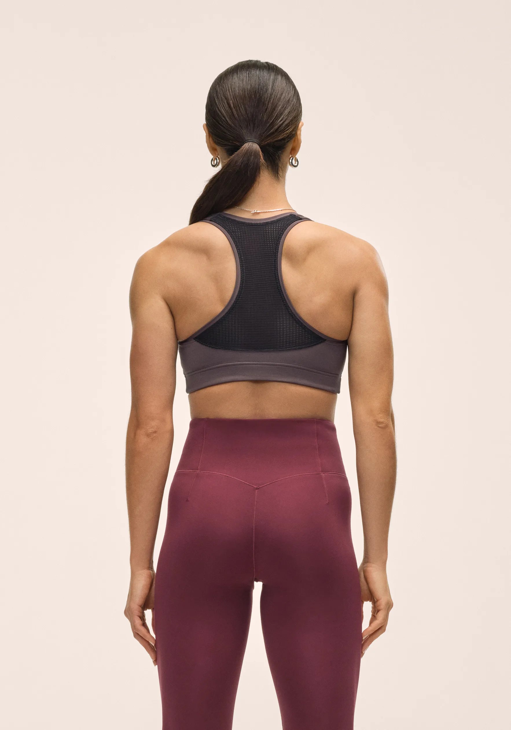 Casall Iconic Sports Bra reggiseno sportivo grigio alto sostegno