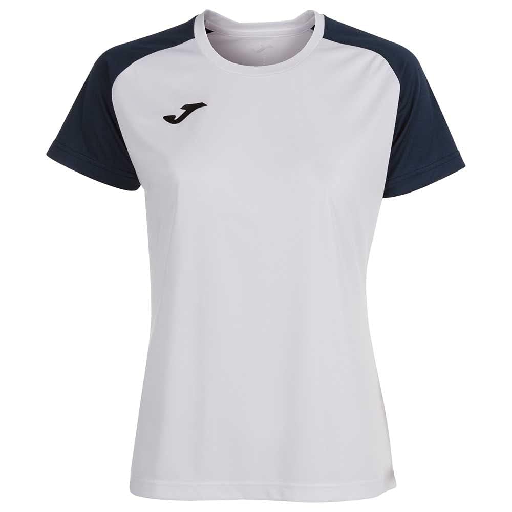 Joma Academy IV t-shirt donna M bianco nero traspirante
