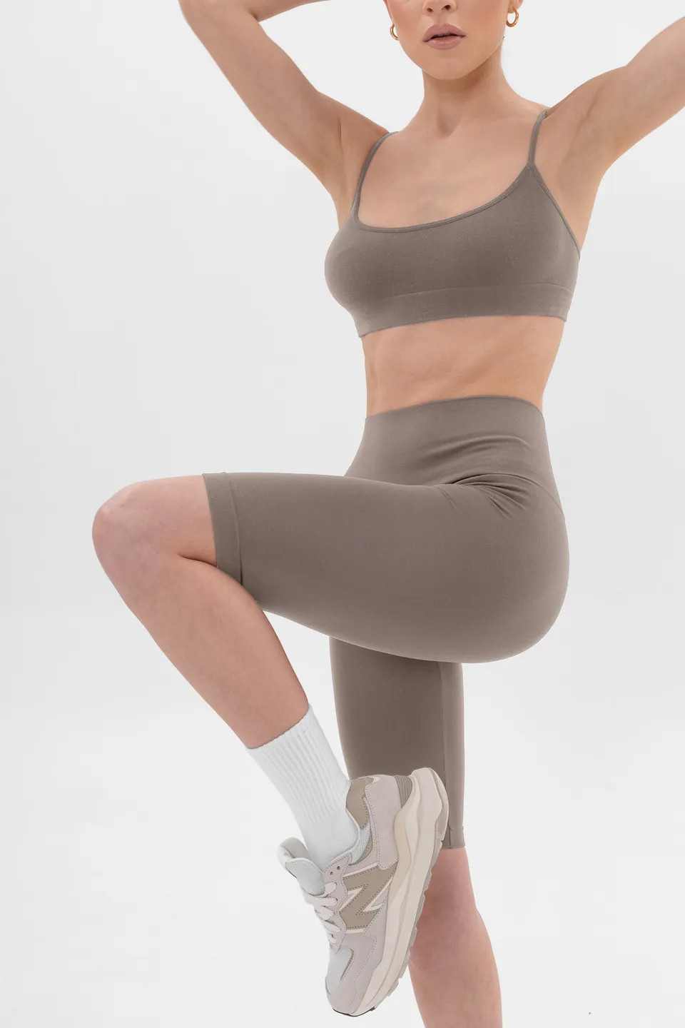 Siawear Feel-Free High Rise biker shorts vita alta