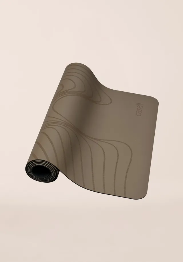 Casall Grip Cushion III Surge tappetino yoga taupe 5 mm grip