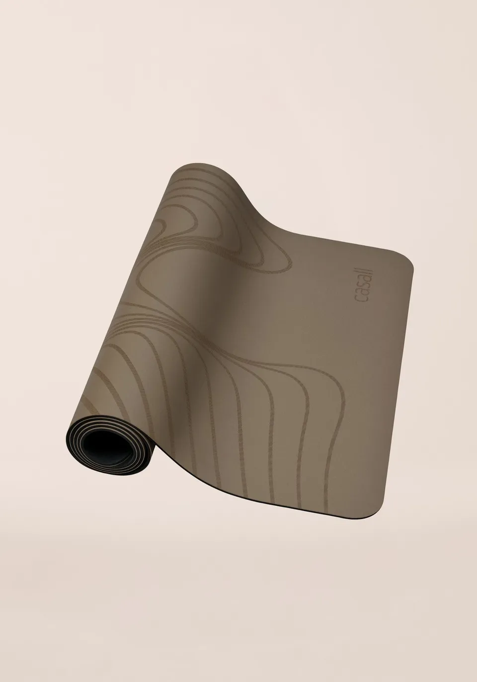 Casall Grip Cushion III Surge tappetino yoga taupe 5 mm grip