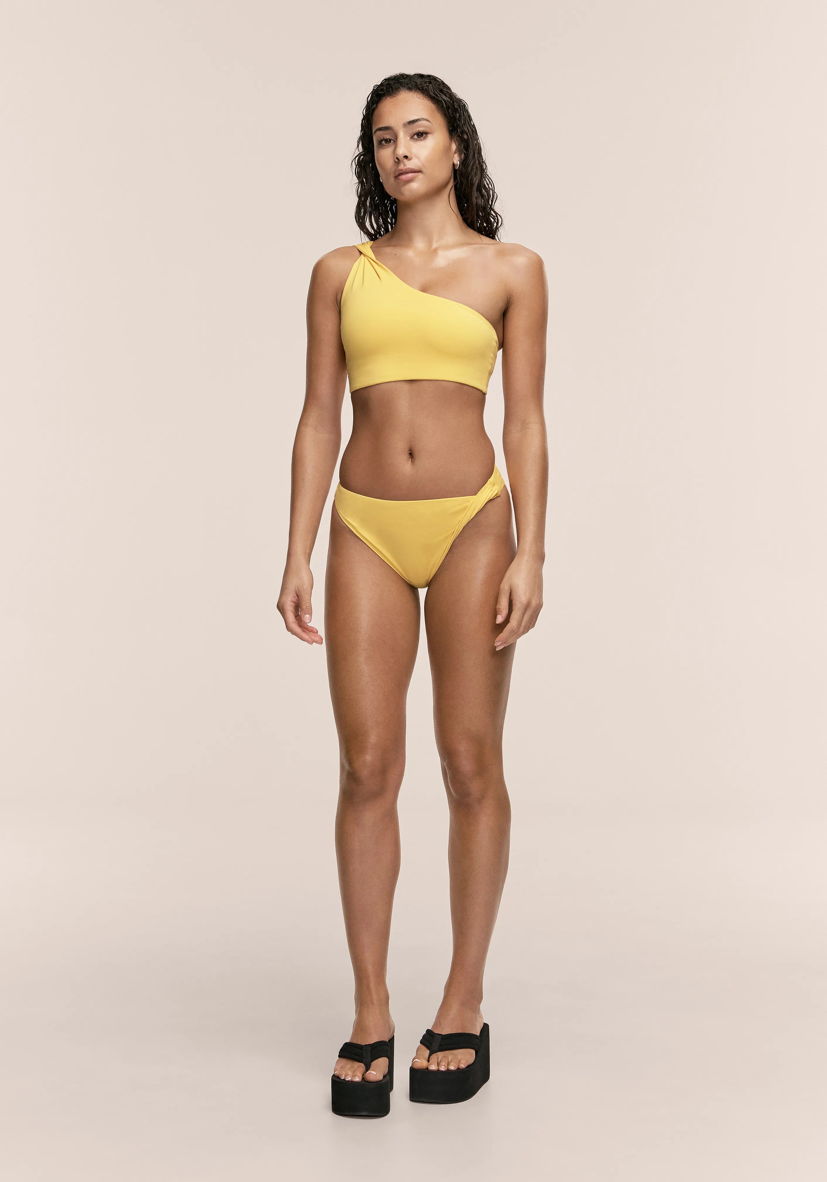 Casall Twist Top Bikini Sunflower senza ferretto