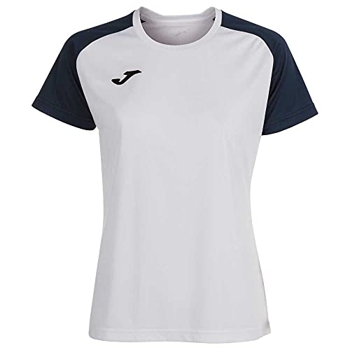 Joma Academy IV maglietta donna bianco blu navy M