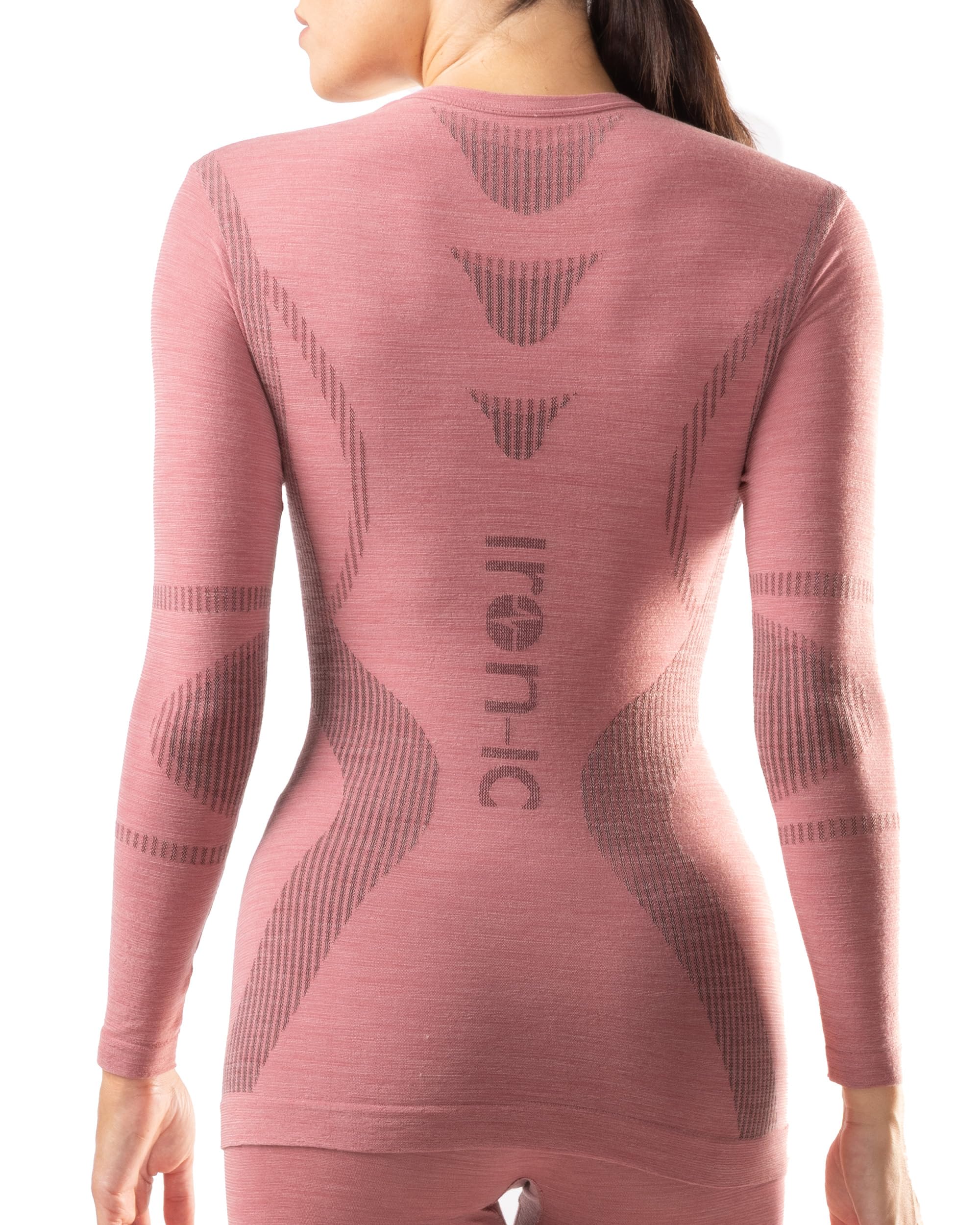 IRON-IC Merino 40 213007 maglia termica donna S-M leggera
