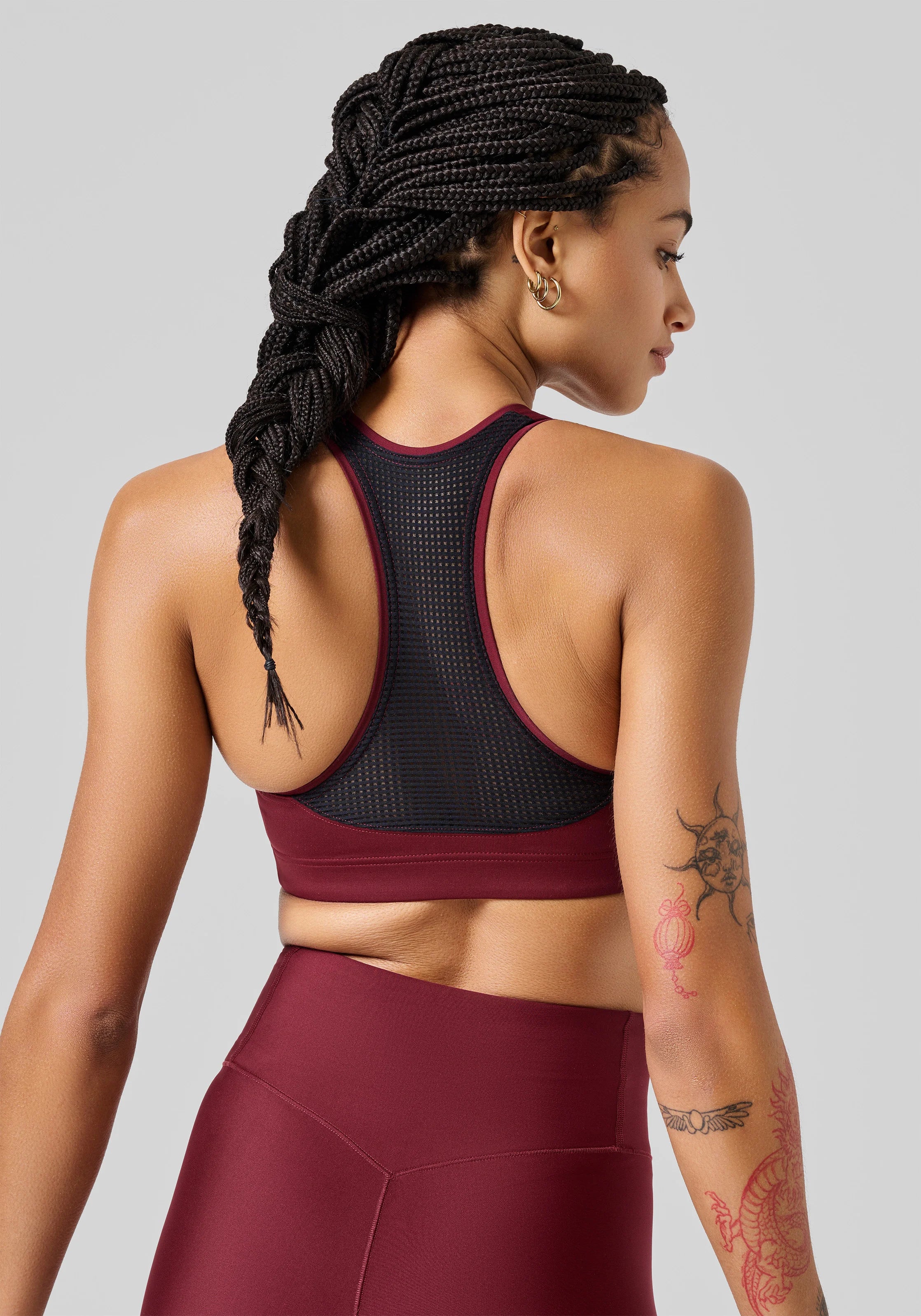 Casall Iconic reggiseno sportivo Evening Red alto sostegno