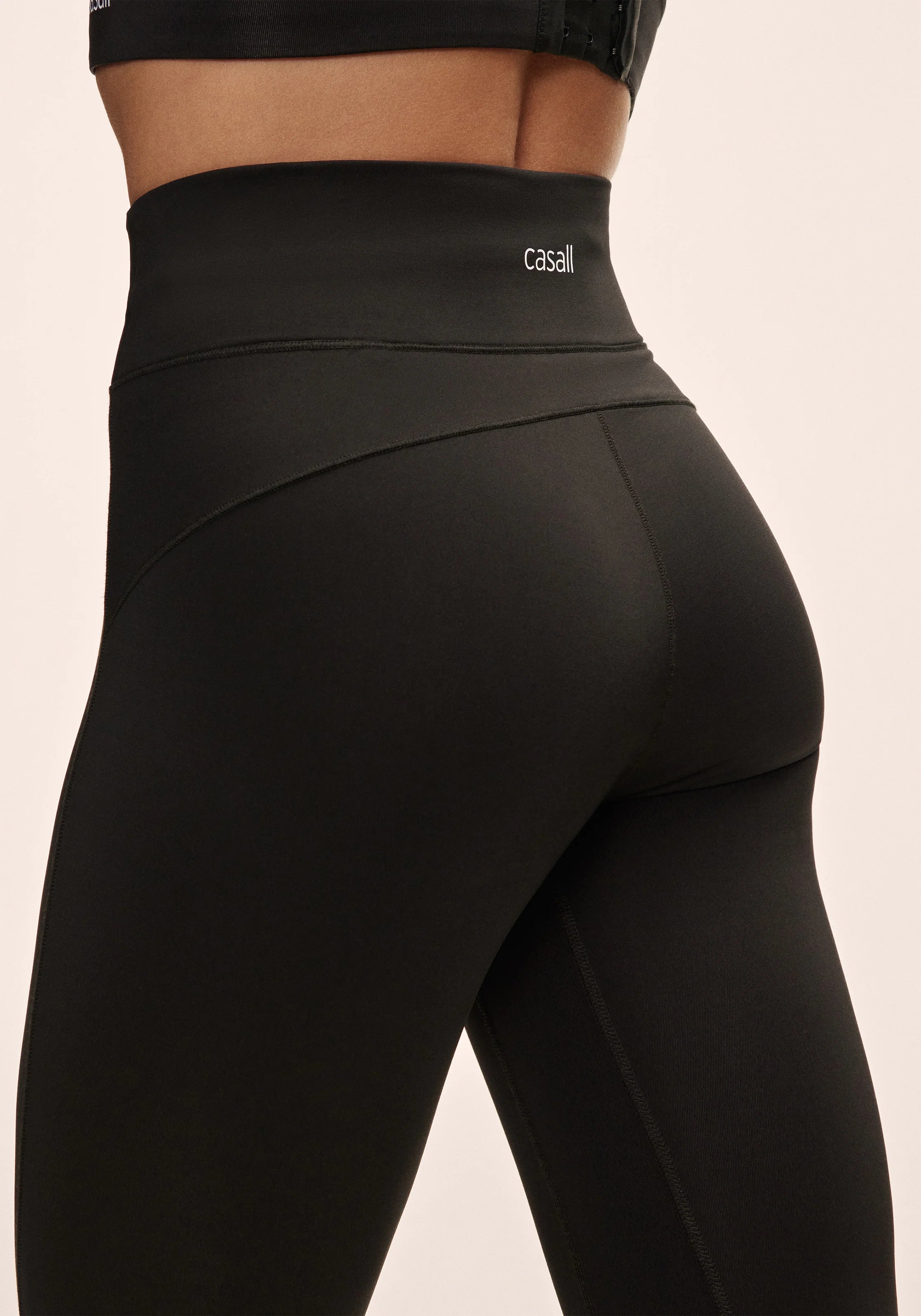 Casall Essential 3/4 Tights leggings pinocchietto Neri