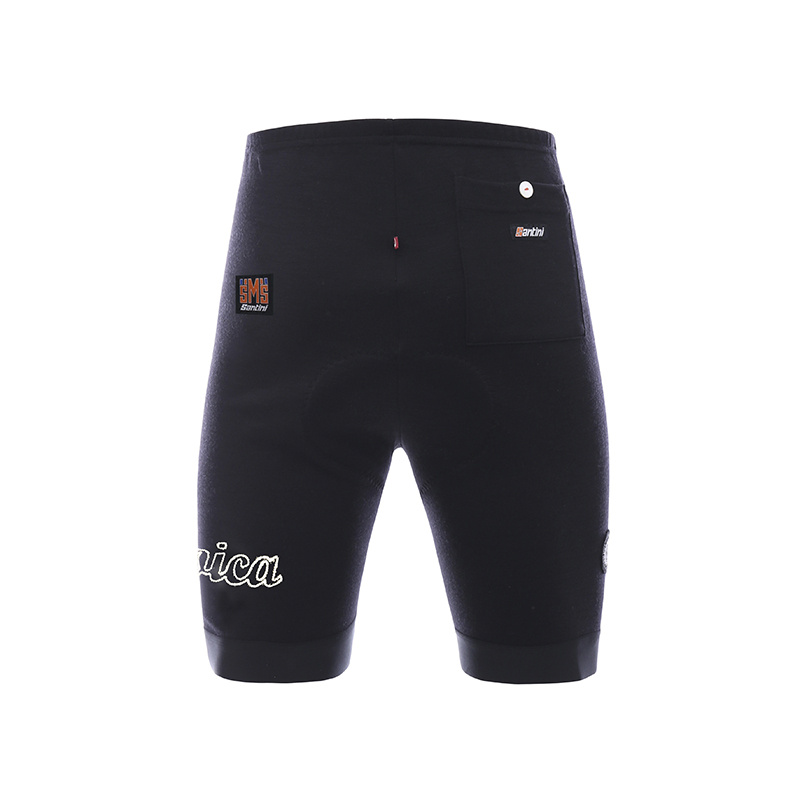 L'Eroica pantaloncino ciclismo lana corto fondello gel