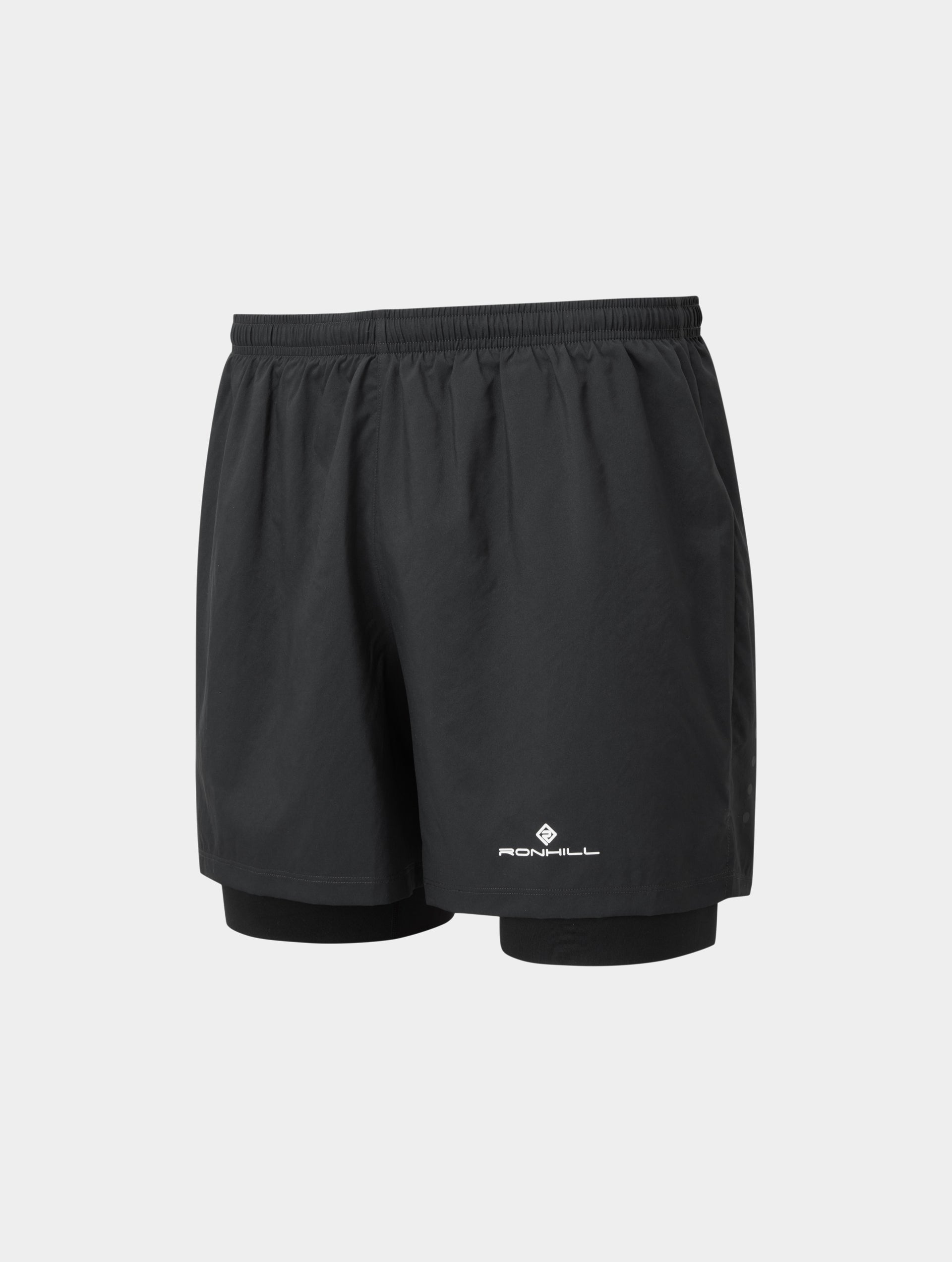 Ronhill Core Twin Short pantaloncini uomo Black