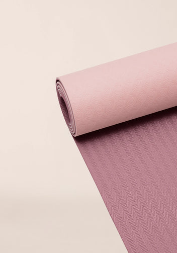Casall Position tappetino yoga 4 mm Light Pink/Pink antiscivolo