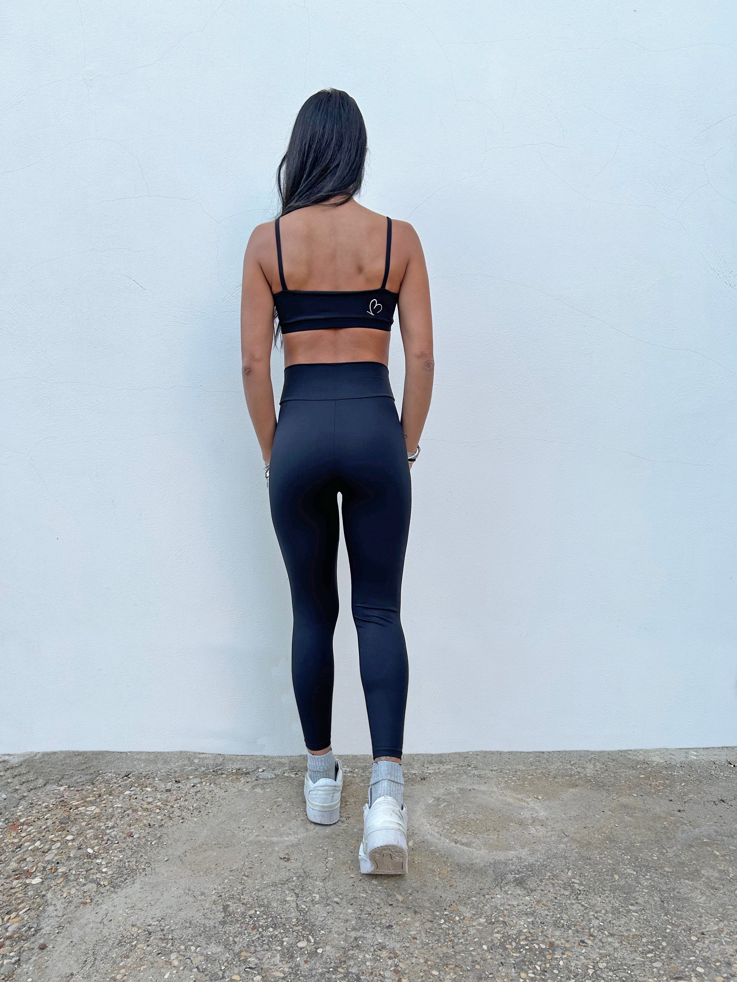 VB Dark leggings supplex scuro traspirante