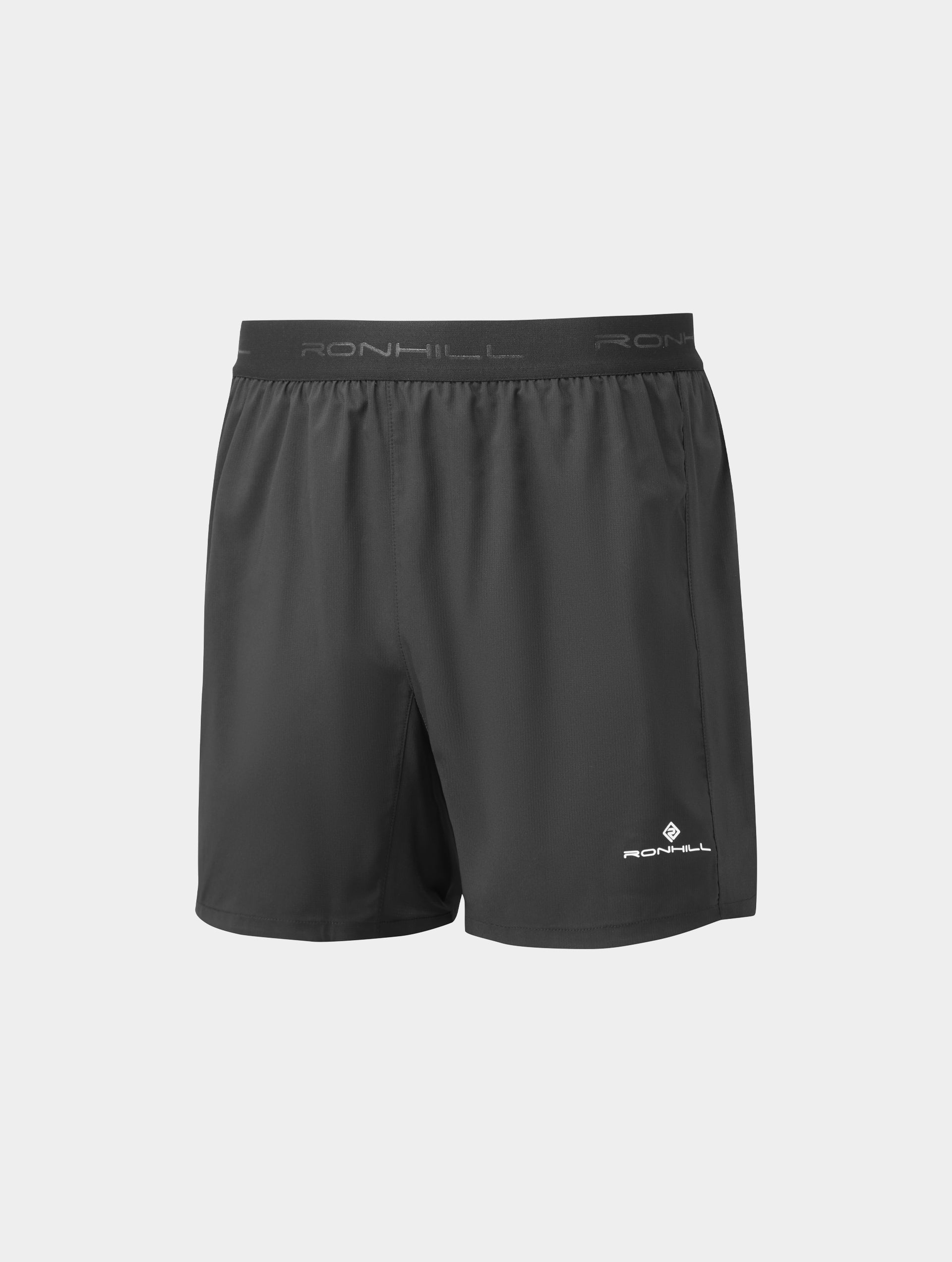 Ronhill Tech 5" Short pantaloncini running uomo neri leggeri