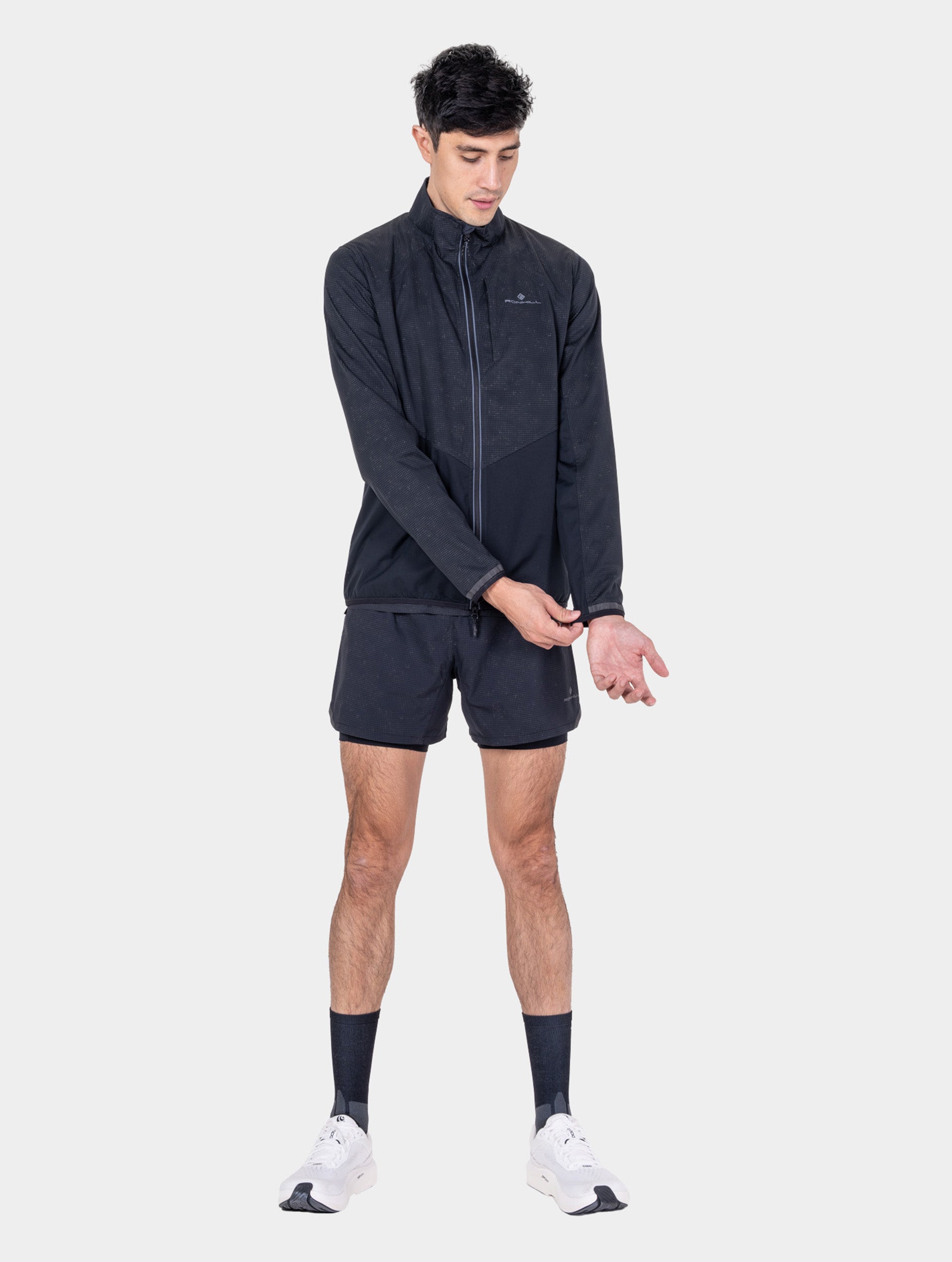 Ronhill Tech Reflect Lux Giacca Running Nera