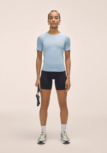 Casall Essential Tee maglietta Dream Blue traspirante