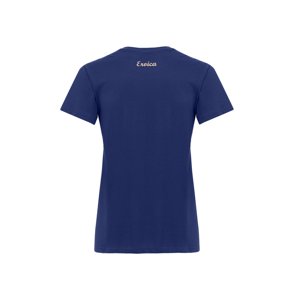 L'Eroica T-Shirt Cotone Blu 100% Cotone