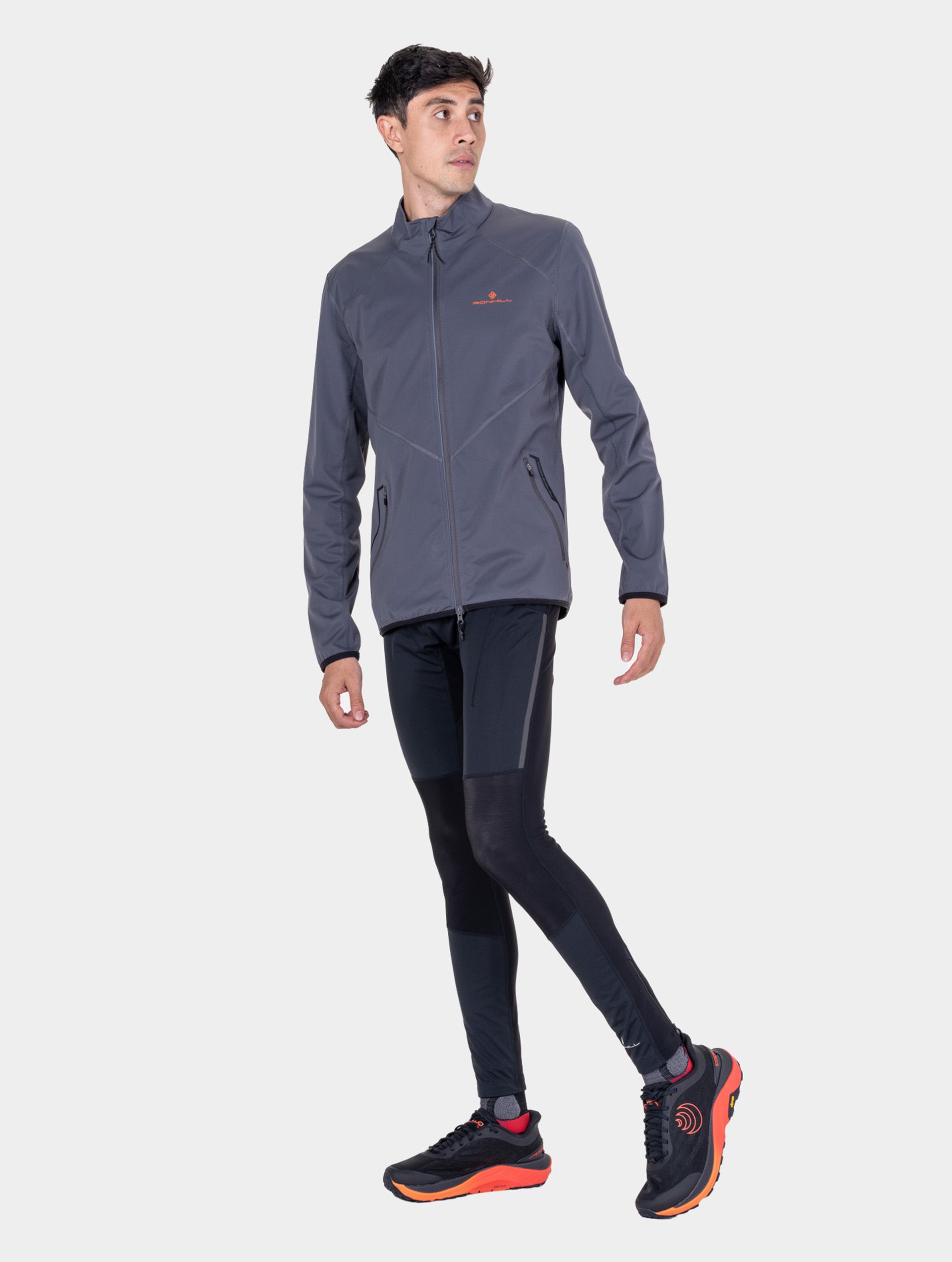 Ronhill Tech Wind-Block giacca running Oxide antivento