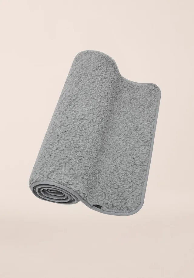 Casall Natural Wool 200x75 tappetino yoga grigio lana