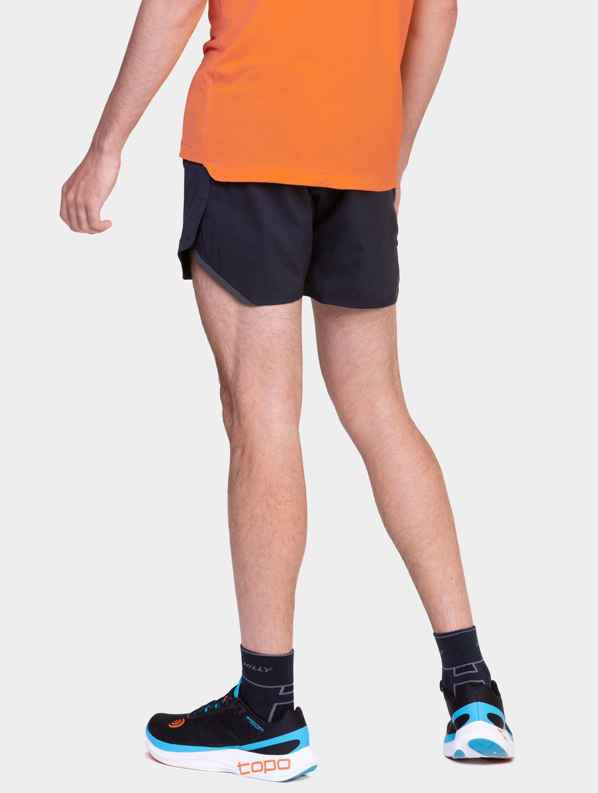 Ronhill Tech 5" Short pantaloncini running uomo neri leggeri