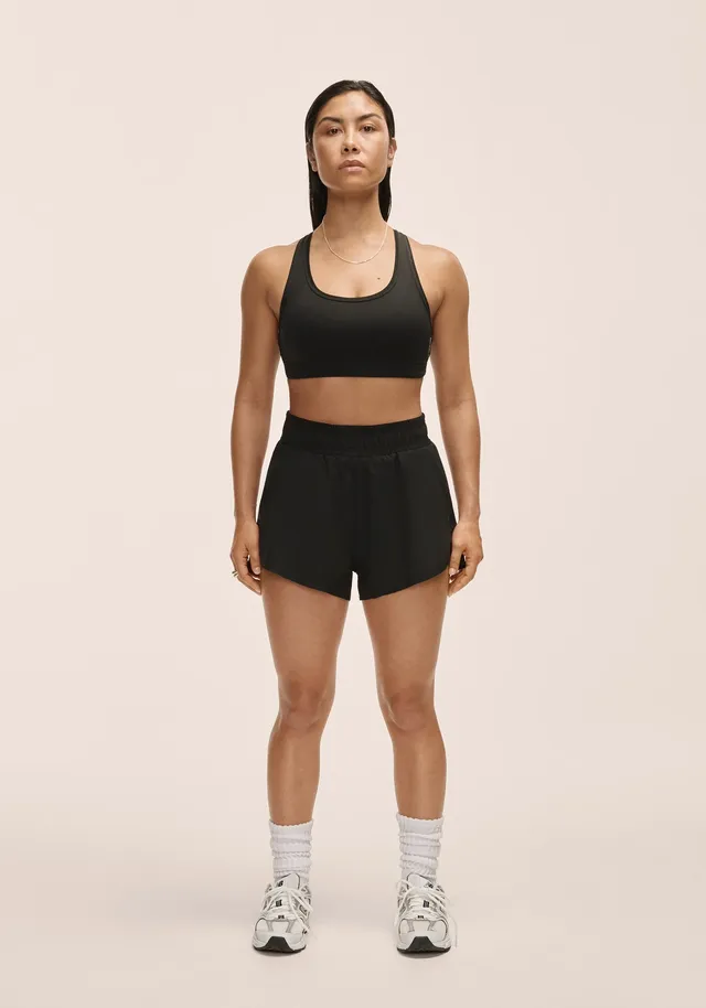 Casall Training Shorts pantaloncini neri con slip interno