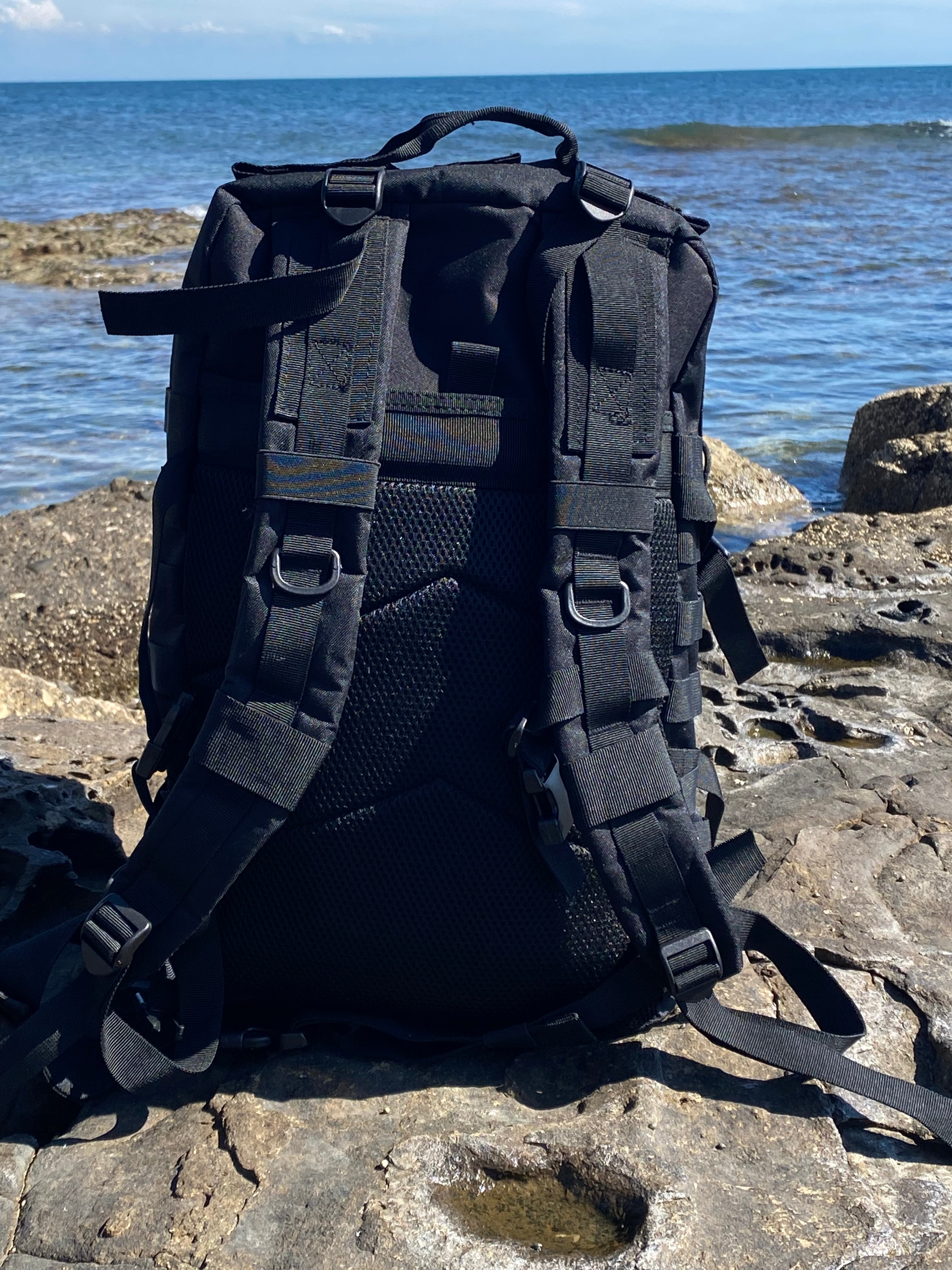 VB Tattico 45L zaino nero impermeabile